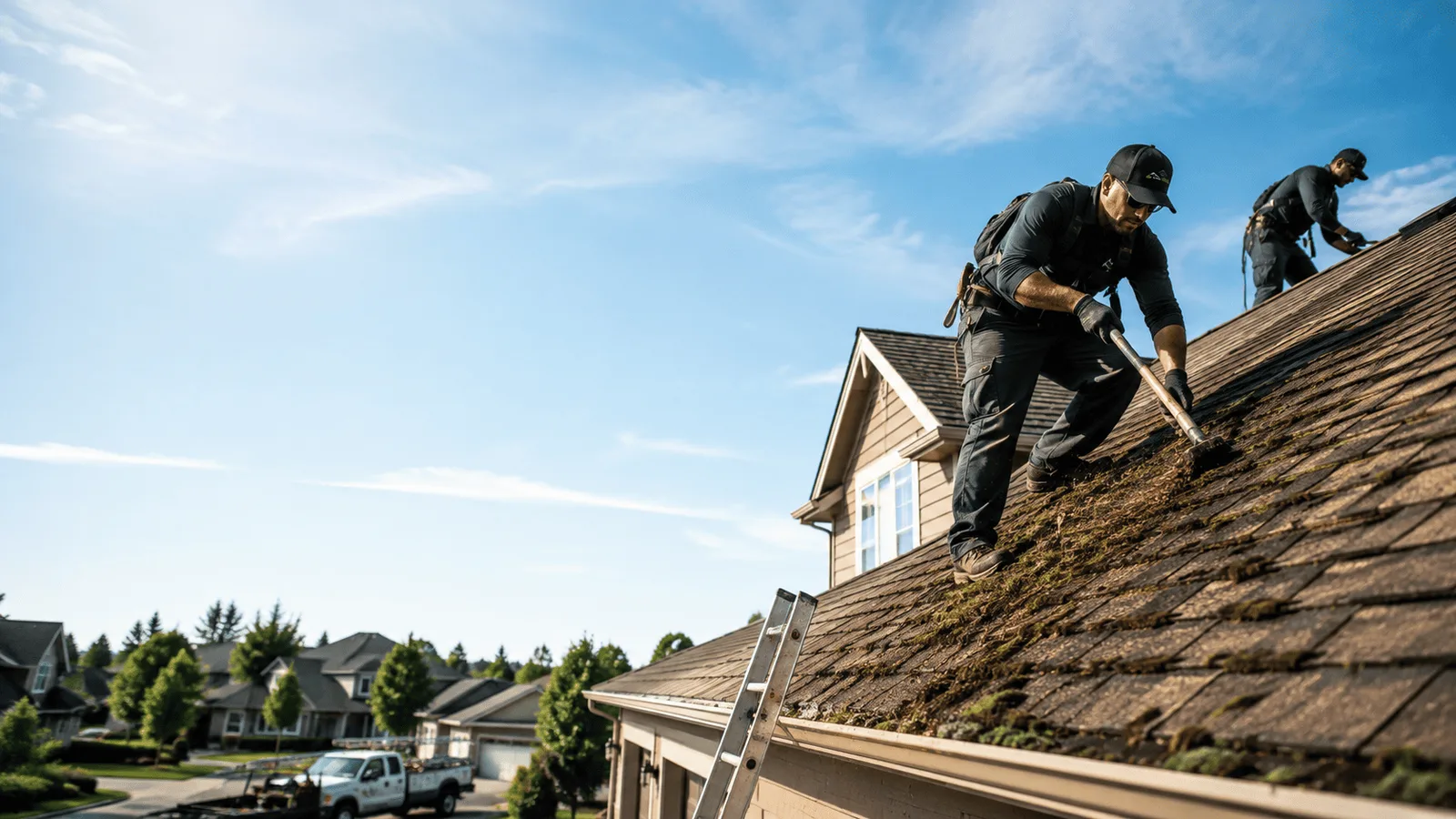 Roof Moss Removal in Columbia, MO near me